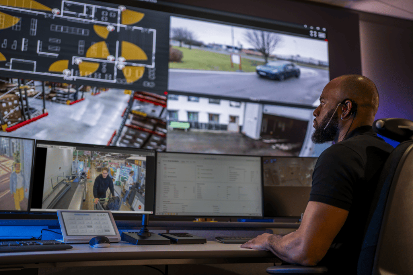 Security Guard Monitoring Centre