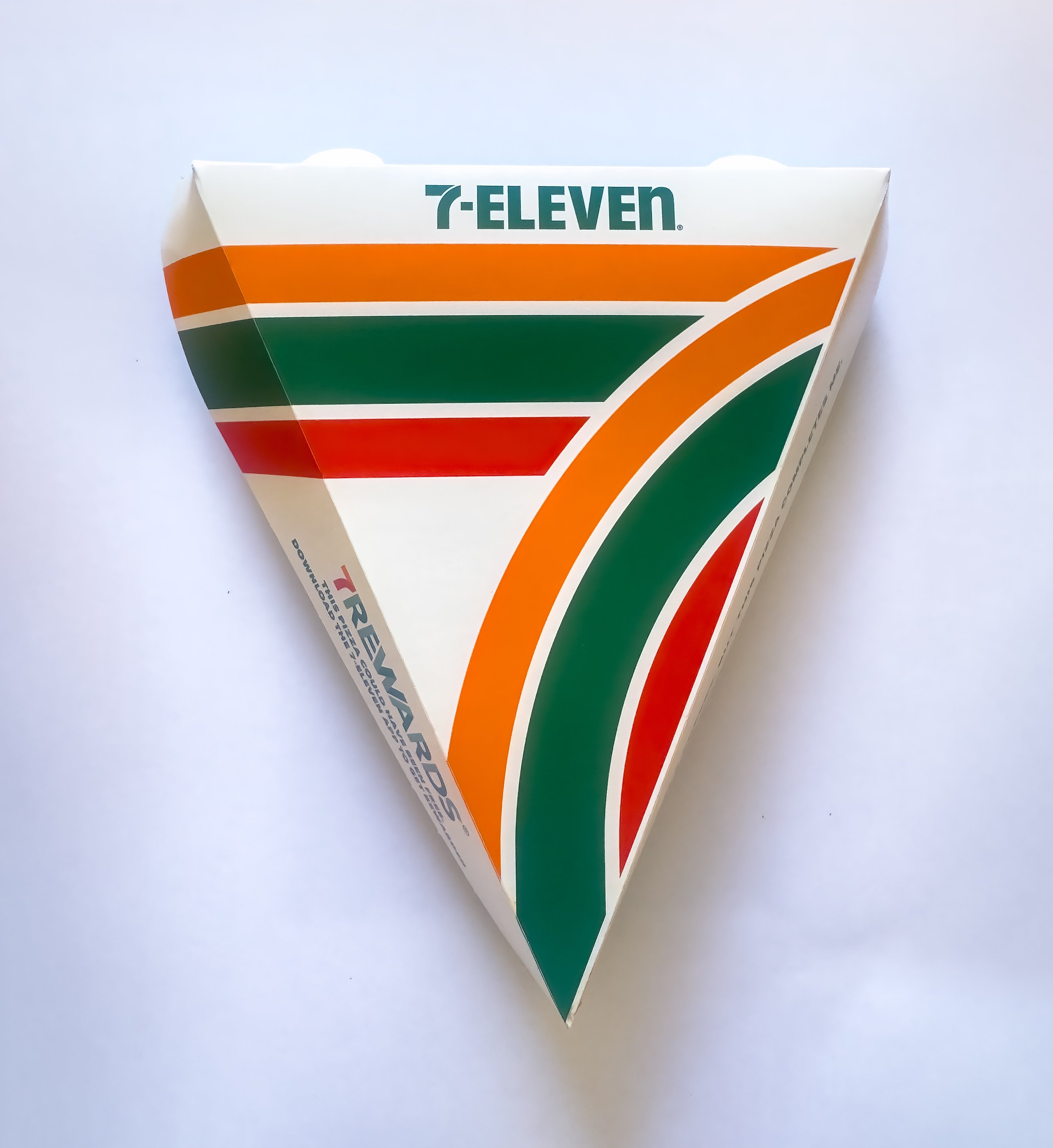 Takeout triangle box from 7-Eleven