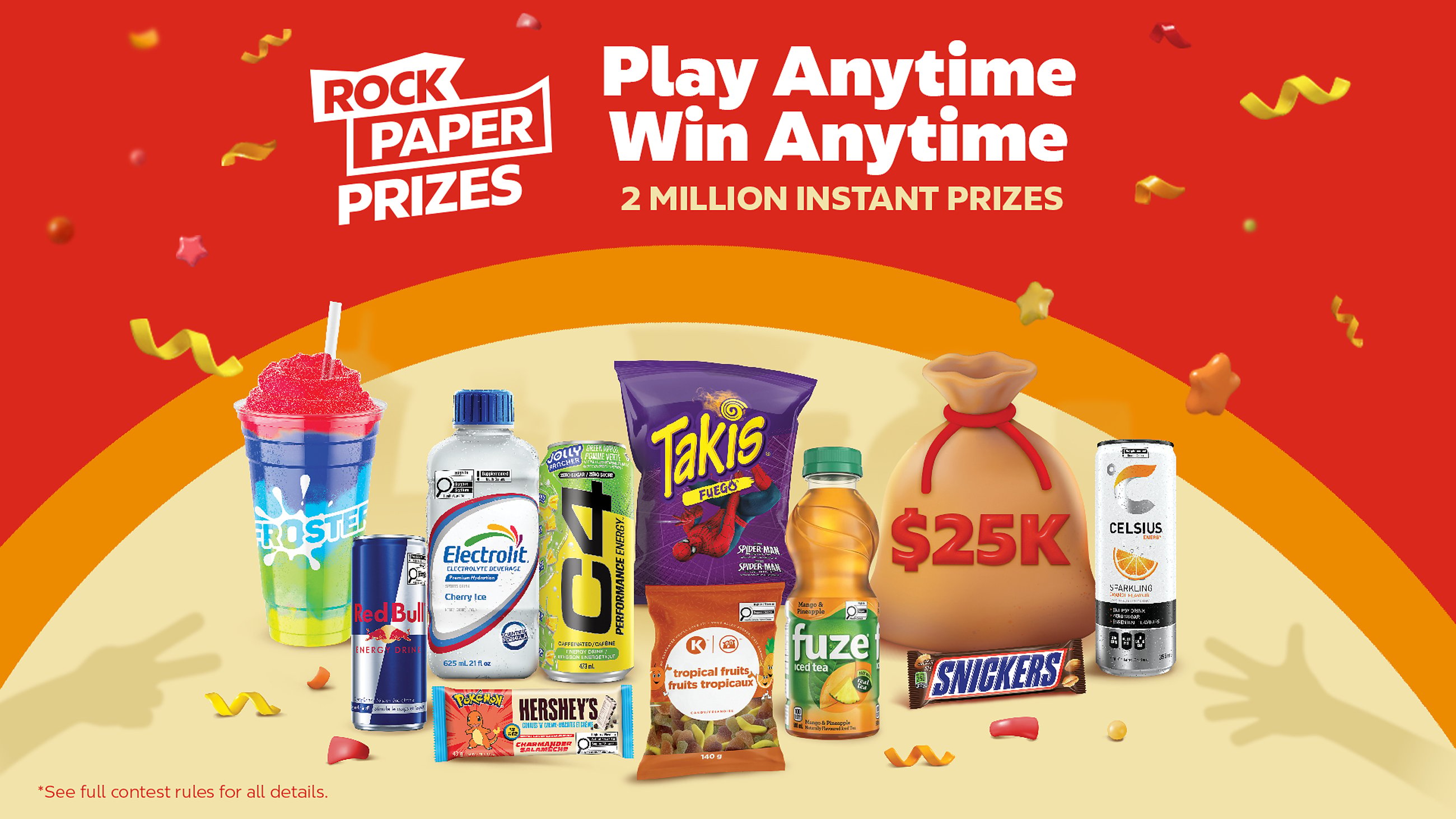 CircleK rock paper prizes
