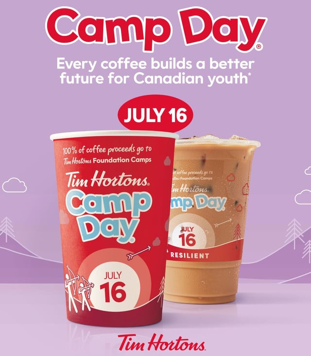Tim Hortons Camp Day raising funds to help youth from underserved ...