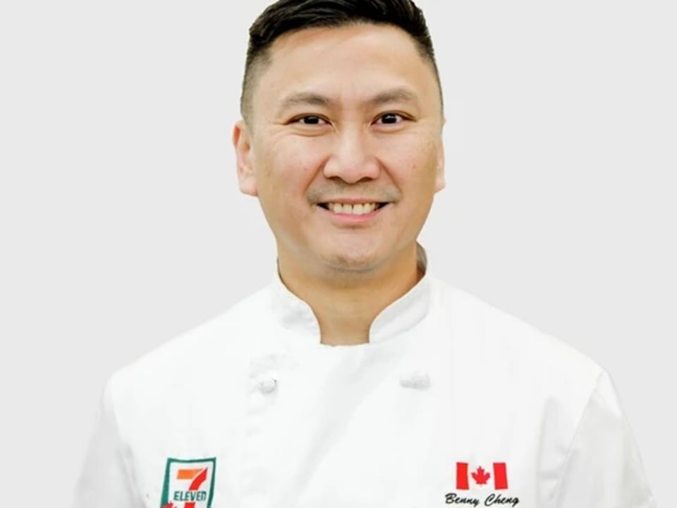 Chef Benny, 7-Eleven, head and shoulders shot