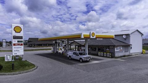 Shell gas station
