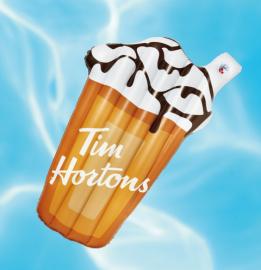 Tim Hortons floatie