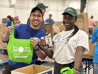 2023 Impact Awards Nestle Canada Staff Helping at Food Bank
