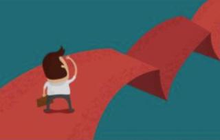 employee leaving illustration