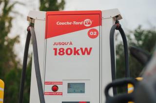 Couche-Tard branded EV charger