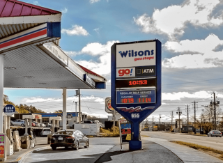 Wilsons gas station