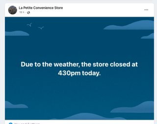 Le Petit Market is closing early