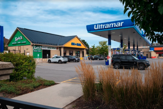 Exterior shot of Ultramar and Triple O