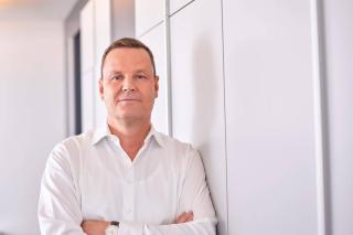 Peter Feld against a white wall Barry Callebaut CEO