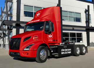 Coca-Cola's new Volvo EV truck