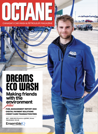 Tom Tallon on the cover of Octane magazine