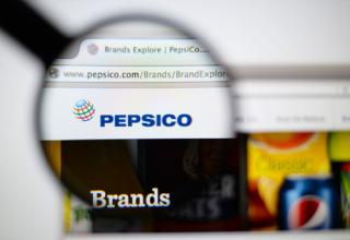 pepsico logo on a website