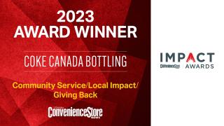 2023 Impact Awards Coke Bottling Canada Community Giving Back