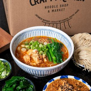 Crafty Ramen in a bowl