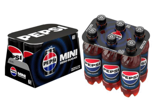 Pepsi paper multipack packaging
