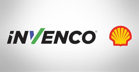 Invenco and Shell logos