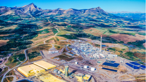 Oilsands aerial view