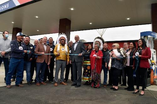 Western Nations opening with community members