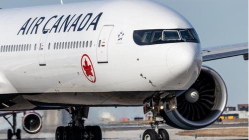 Air Canada plane