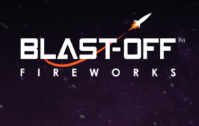 Blast off logo