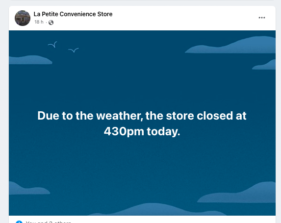 Le Petit Market is closing early