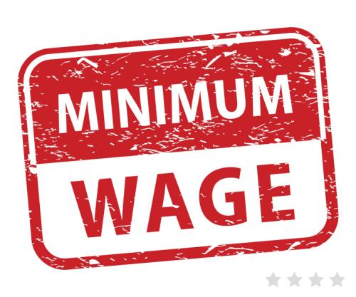  minimum wage rubber stamp