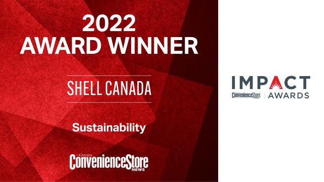Impact Award winner shell