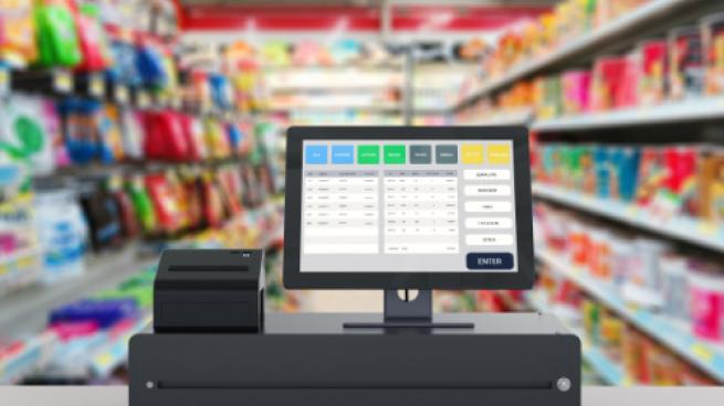3d rendering point of sale system for store management