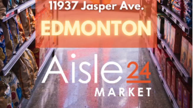 Aisle 24 Edmonton grand opening