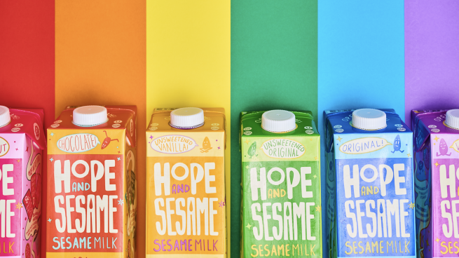 hope and sesame rainbow image