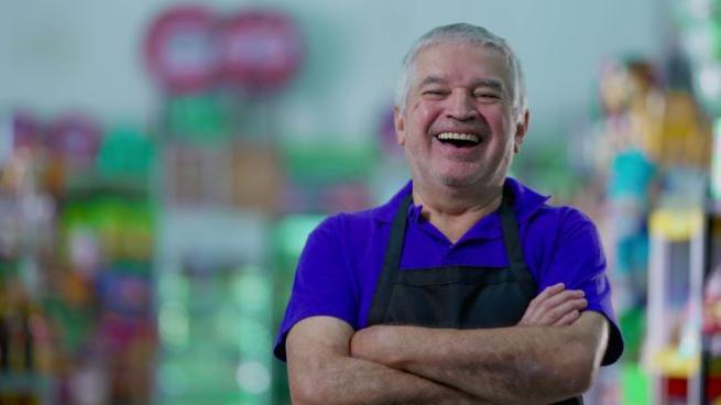 Older Worker Smiling