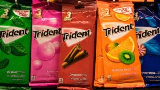 packages of Trident gum 