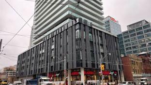 Exterior photo of new Rabb location in Toronto's financial district