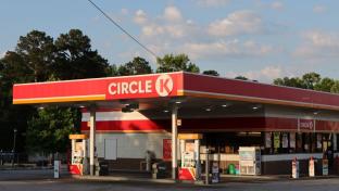 Circle K Gas Station in USA