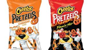 Cheetos Pretzels bags in two flavours
